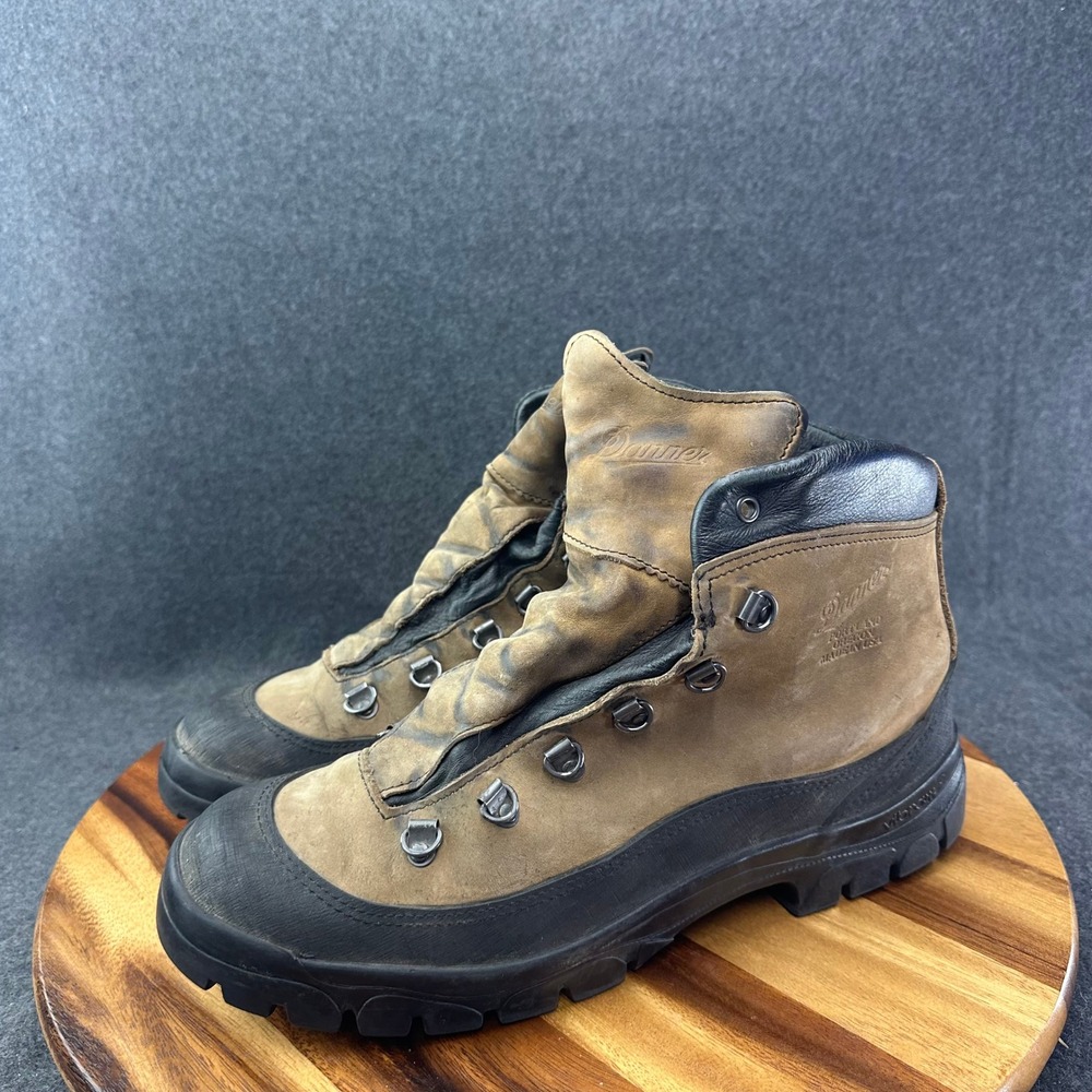 Danner Combat Hiker Leather Boots Vibram 43513X Men's Size 13W Made in USA - Picture 5 of 12